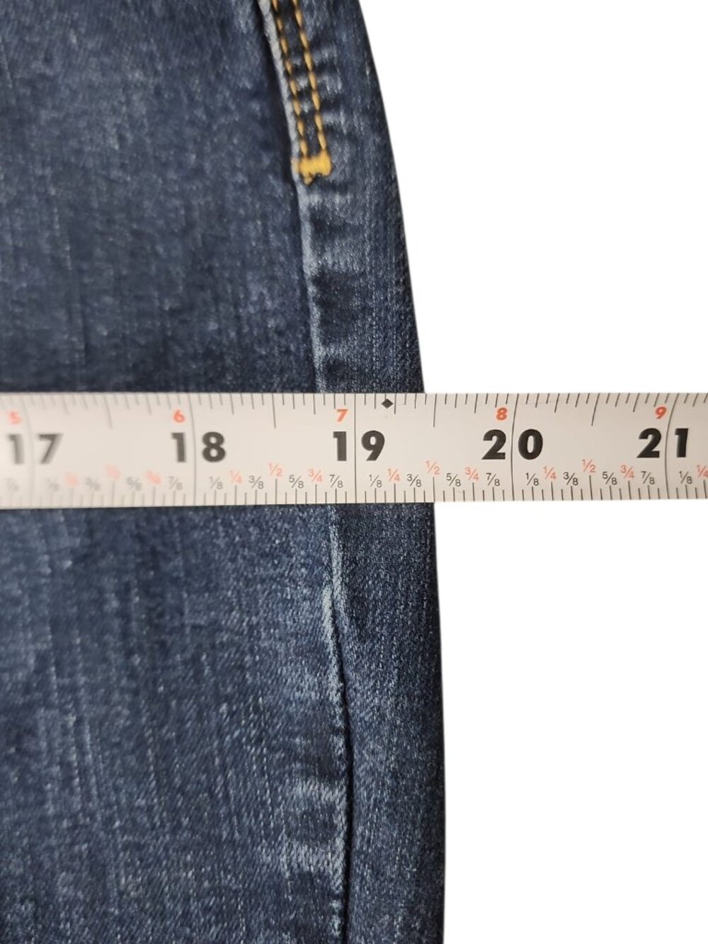 Dark Wash Bootcut Flare Jeans Y2K High Rise Sz 16 W33 L34 | Levi's Denim Retro - Picture 13 of 14